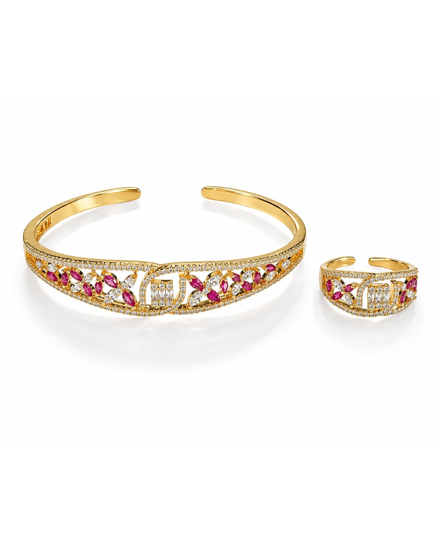 Flora Royale Bracelet & Ring Set