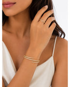 Sparkling Serpent Bracelet & Ring Set