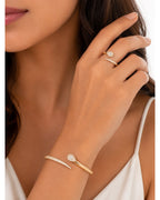 Medusa Crystal Wrap Bracelet & Ring Set