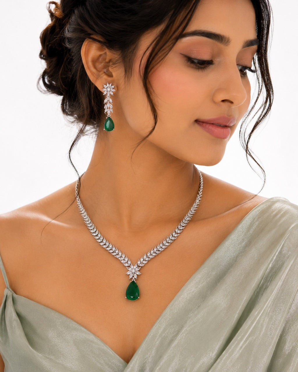5-in-1 Chroma Necklace Set - Zari and Zevar