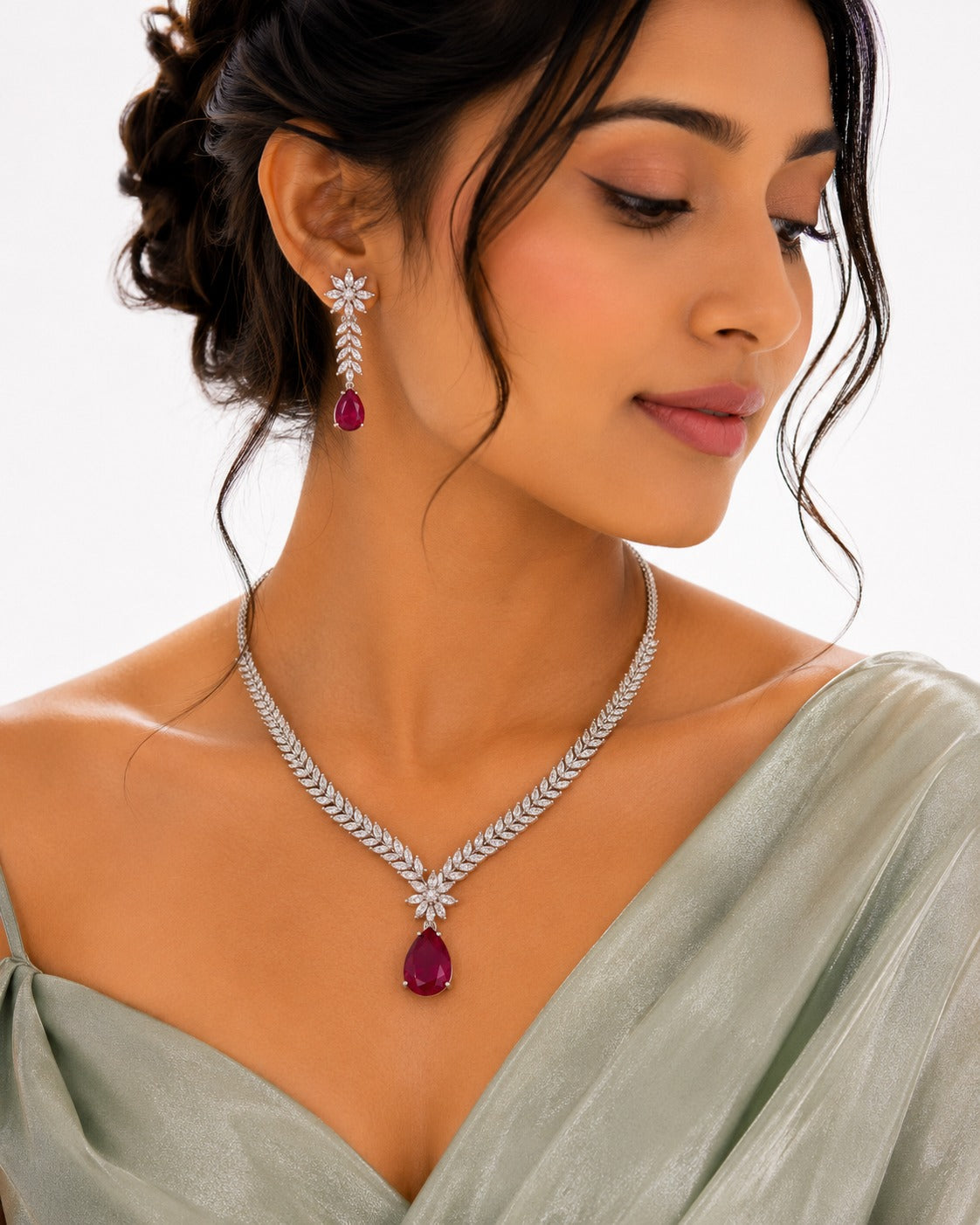 5-in-1 Chroma Necklace Set - Zari and Zevar