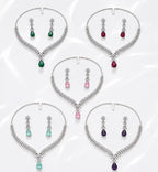 5-in-1 Chroma Necklace Set - Zari and Zevar