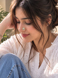 Bloom Kundan Nosepin - Zari and Zevar