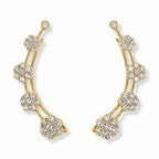 Blossom Cascade Earcuff - Zari and Zevar