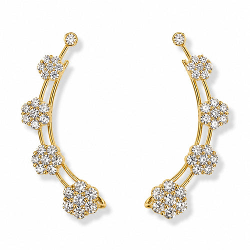 Blossom Cascade Earcuff - Zari and Zevar