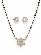 Blossom Daily Wear Mangalsutra Set - Zari and Zevar