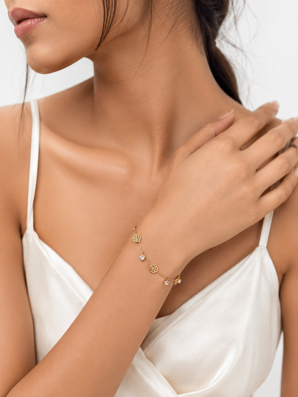 Blossom Stones Bracelet - Zari and Zevar