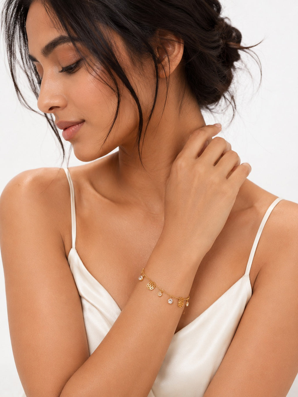 Blossom Stones Bracelet - Zari and Zevar