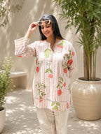 Blush Petal Co-ord Set - Zari and Zevar