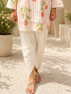 Blush Petal Co-ord Set - Zari and Zevar