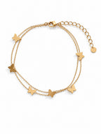 Butterfly Chain Bracelet - Zari and Zevar