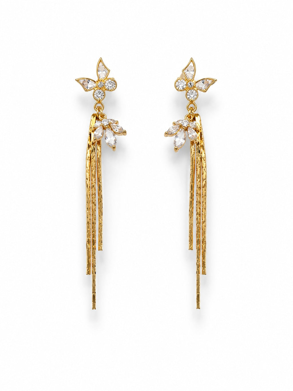 Butterfly Danglers - Zari and Zevar