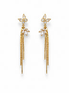 Butterfly Danglers - Zari and Zevar
