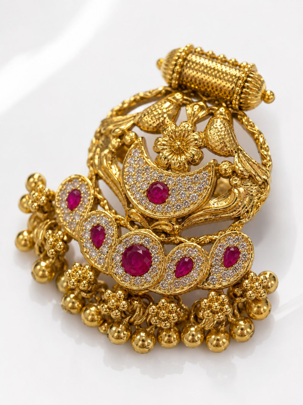 Chandbali Statement Ring - Zari and Zevar