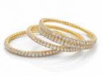 Classic Diamond Bangles - Zari and Zevar