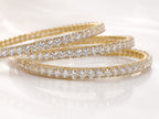 Classic Diamond Bangles - Zari and Zevar