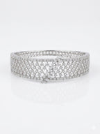 Crystal Leaf Bracelet - Zari and Zevar