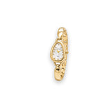 Crystal Pearl Drop Watch - Zari and Zevar
