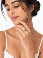 Dancing Butterfly Open Ring - Zari and Zevar