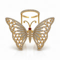 Diamond Butterfly Ring - Zari and Zevar
