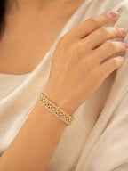 Diamond Gold Bracelet - Zari and Zevar