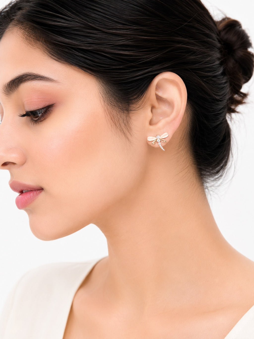 Dragonfly Tassel Earrings 2in1 - Zari and Zevar