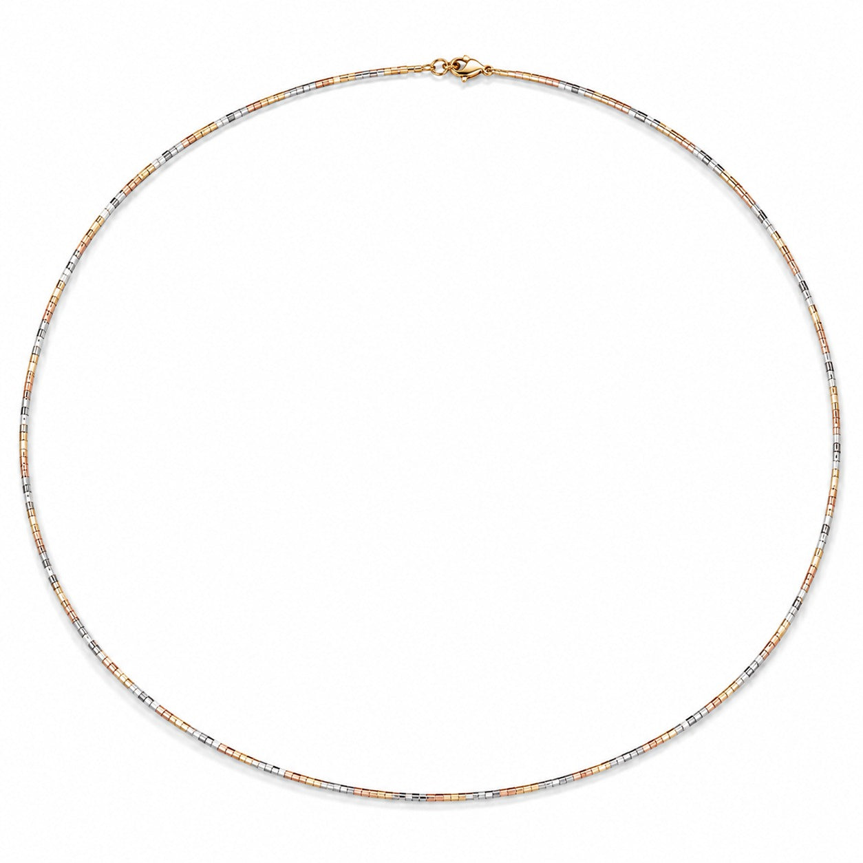 Everyday / Office Wear Rose Gold and Silver Chain, Unisex - Zari and Zevar