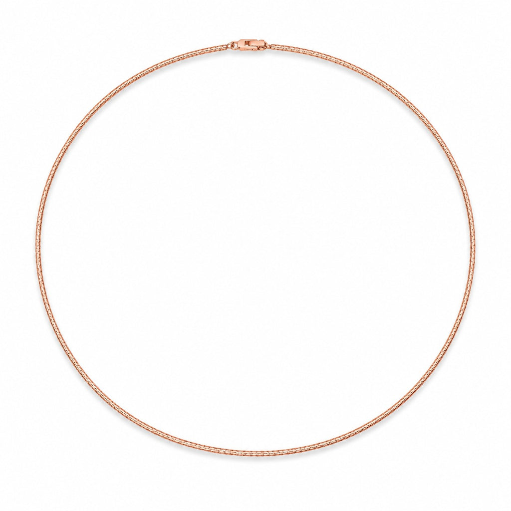 Everyday / Office Wear Rose Gold Chain, Unisex - Zari and Zevar