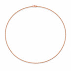 Everyday / Office Wear Rose Gold Chain, Unisex - Zari and Zevar