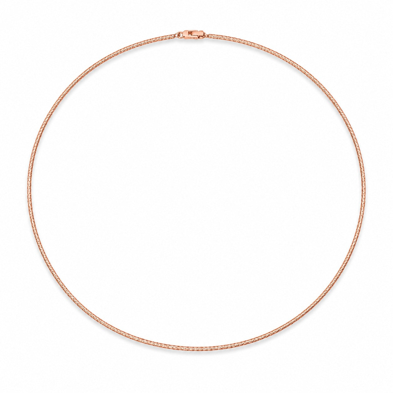 Everyday / Office Wear Rose Gold Chain, Unisex - Zari and Zevar