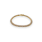 Golden Marquise Tennis Bracelet - Zari and Zevar