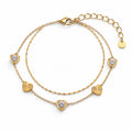 Heart Charm Stone Bracelet - Zari and Zevar