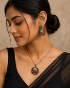 Iris and Branch Silver Set - Zari and Zevar