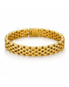 Jubilee Gold Link Bracelet - Zari and Zevar
