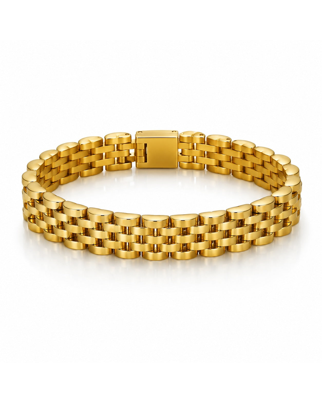 Jubilee Gold Link Bracelet - Zari and Zevar