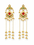 Kashmiri Earrings - Zari and Zevar