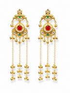 Kashmiri Earrings - Zari and Zevar