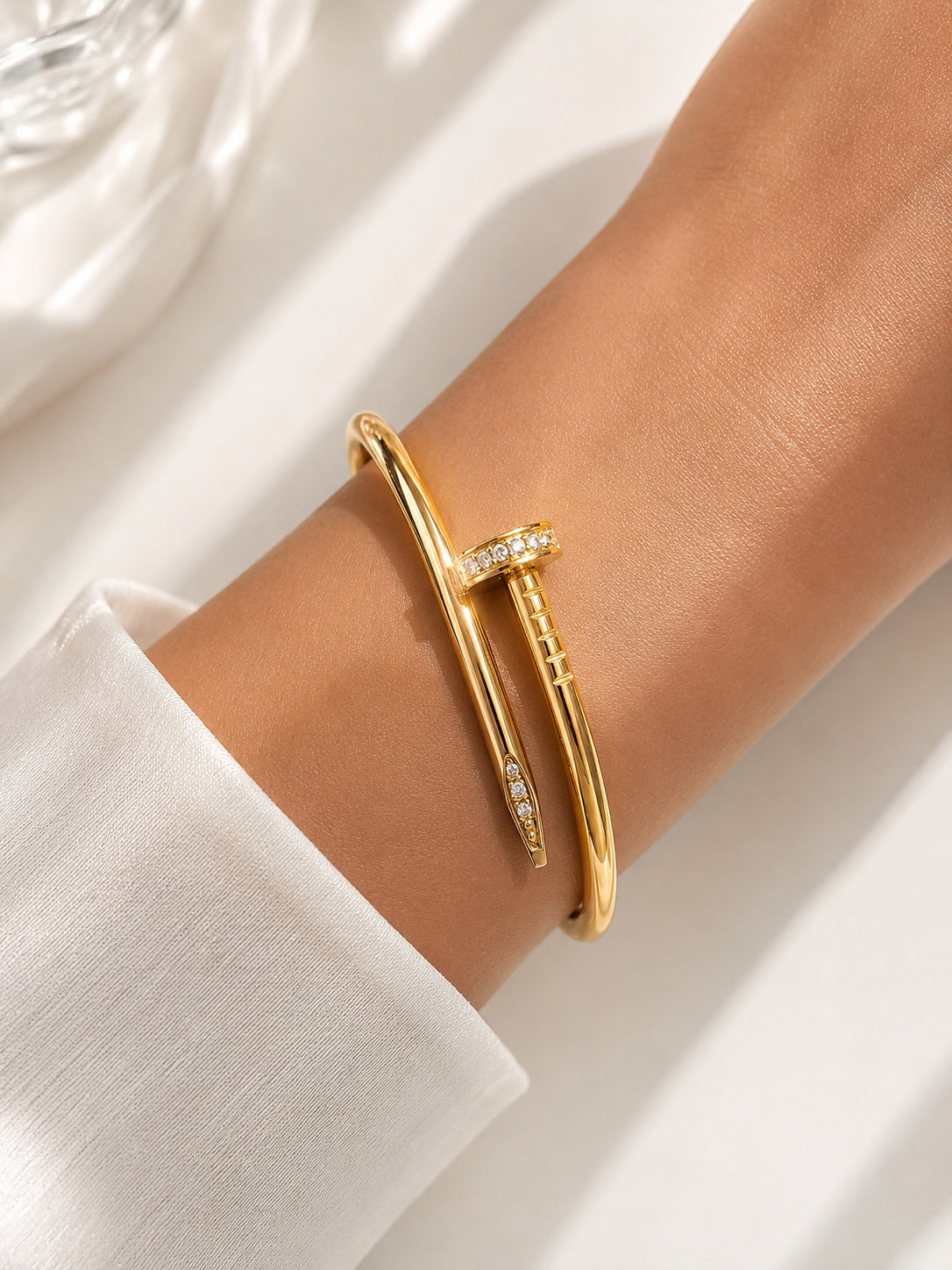 Luxe Nail Bracelet - Zari and Zevar