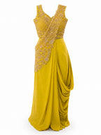 Meher Drape Saree - Zari and Zevar