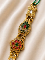 Rajwadi Floral Watch - Zari and Zevar