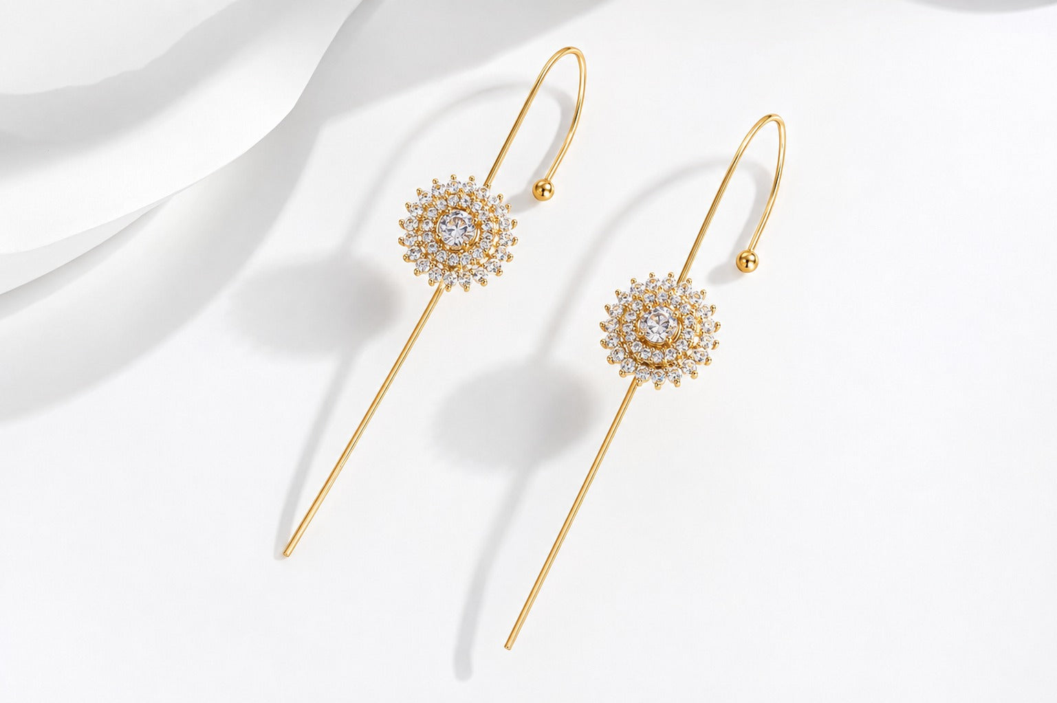 Royal Solitaire Bugadi Pin - Zari and Zevar
