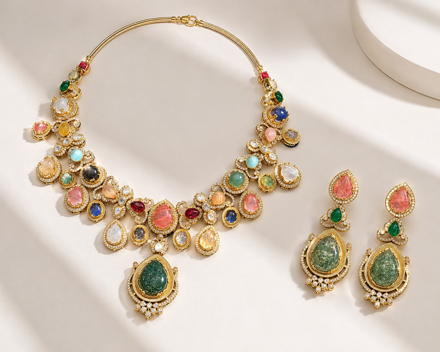 Sabyasachi Inspired Heritage Set - Zari and Zevar