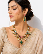 Sabyasachi Inspired Heritage Set - Zari and Zevar