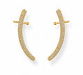 Shimmering Arc Earcuff - Zari and Zevar