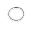 Silver Classic Tennis Bracelet - Zari and Zevar