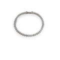 Silver Marquise Tennis Bracelet - Zari and Zevar