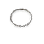 Silver Marquise Tennis Bracelet - Zari and Zevar