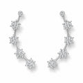 Snowflake Cascade Earcuff - Zari and Zevar
