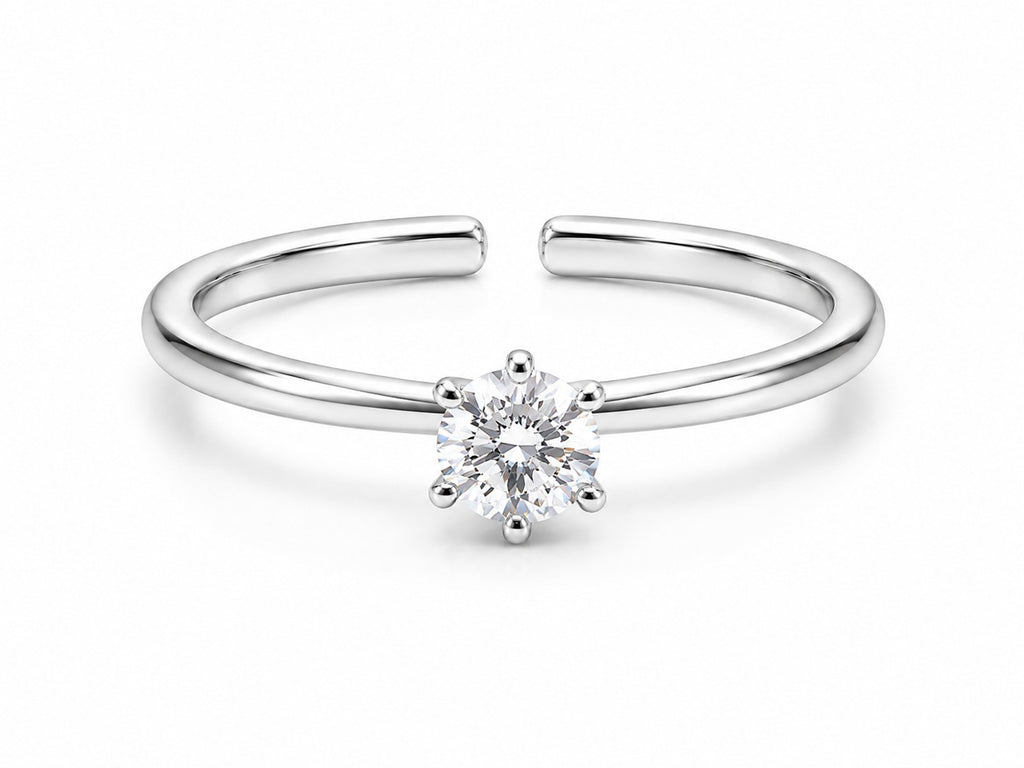 Sparkling Bow Ring - Zari and Zevar