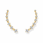 Stellar Golden Earcuff - Zari and Zevar